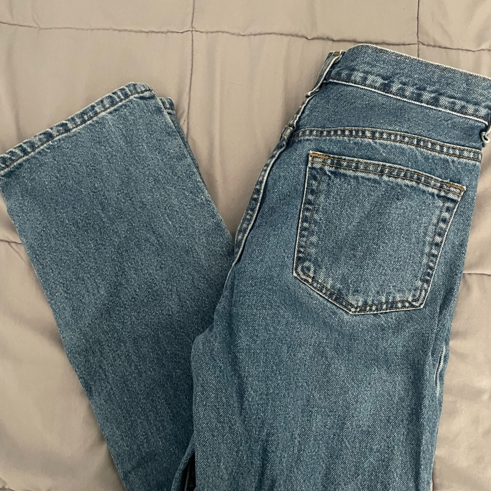 mens medium wash jeans